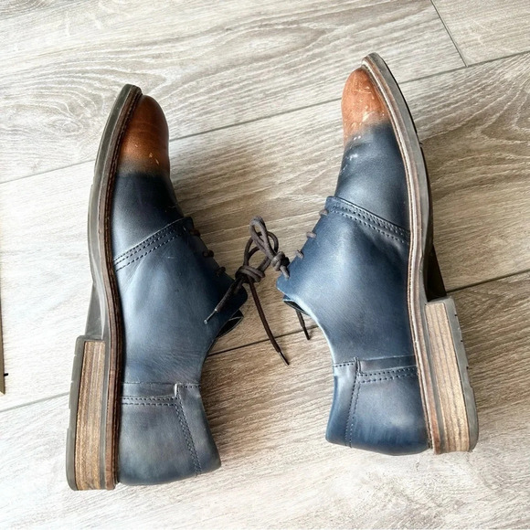NAOT Chief Handcrafted Two Tone Fade Leather Oxford Shoe Made in  Israel - Picture 11 of 13